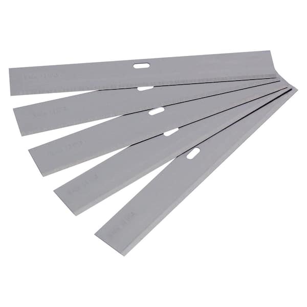 QEP 4 in. Wide Replacement Blade for Razor Scrapers and Strippers (5-Pack)