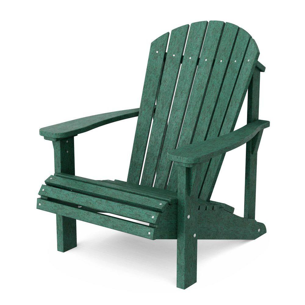 Heritage Turf Green HDPE Plastic Outdoor Sunrise Adirondack Chair price history on PriceWatchPro