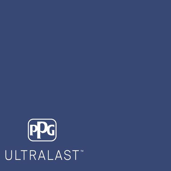 PPG UltraLast 1 gal. #PPG1166-7 Daring Indigo Eggshell Interior Paint and Primer
