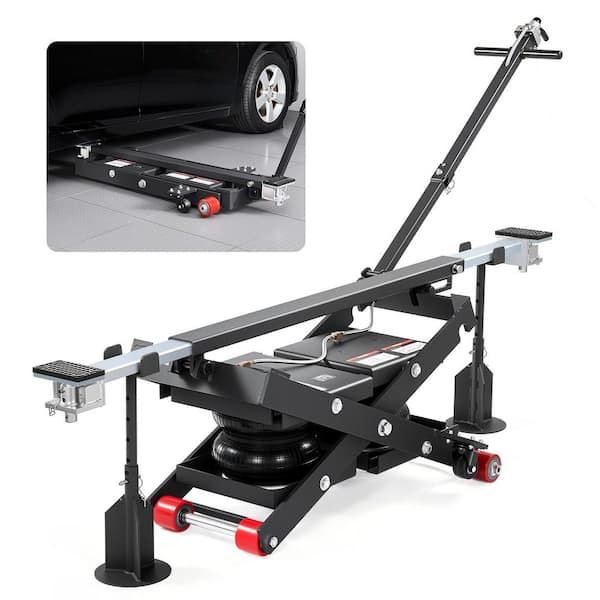 Air Portable Car Lift, 6613 lbs. /3 Ton Capacity, 21.7 in. Max Height, Adjustable Portable Air Car Lift with Airbag