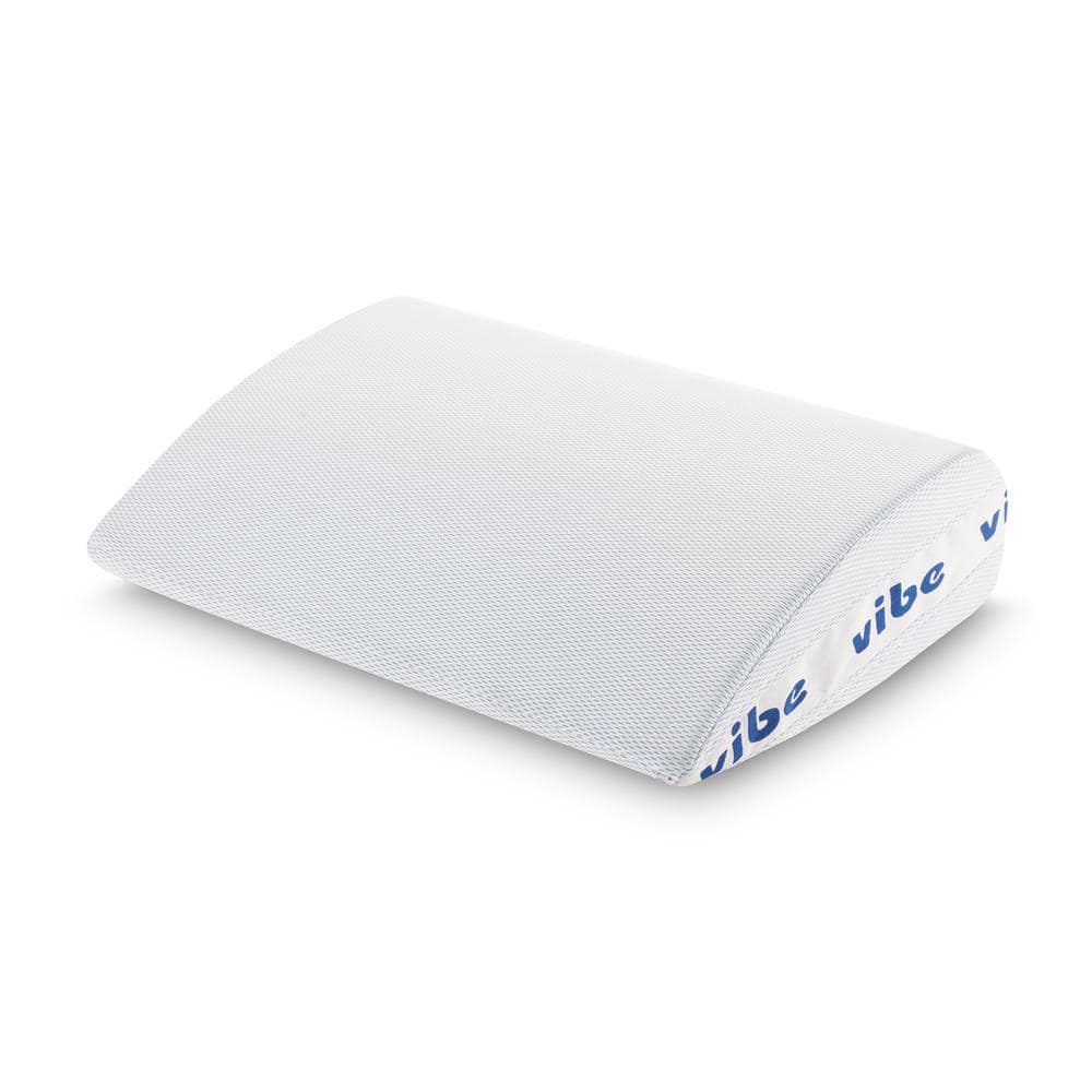 Vibe Smart Edge Multi-Position Gel Infused Memory Foam Pillow, Standard Size