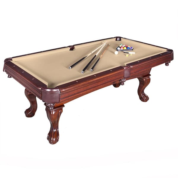 Hathaway Augusta 8 ft. Non-Slate Pool Table in Walnut Finish