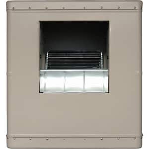6500 CFM Side-Draft Wall/Roof Evaporative Cooler for 2300 sq. ft. (Motor Not Included)