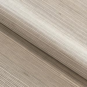 Sisal Natural on Taupe Authentic Textured Grasscloth Handwoven Wallpaper, 72 sq. ft.