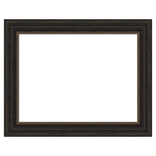 Amanti Art Accent Bronze 29 in. x 23 in. Polystyrene Framed Dry Erase Magnetic Memo Board