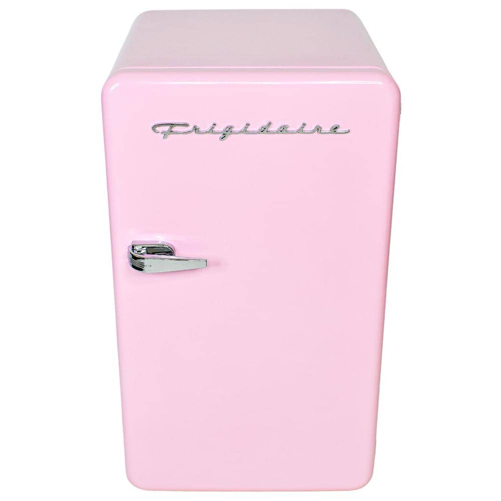 Frigidaire 3.2 cu. ft. Mini Retro Fridge in Pink with Freezer