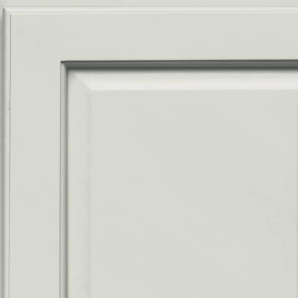 Fox Hill 7 5/16 in. W x 3/4 in. D x 7 5/16 in. H Quarter Cabinet Door Sample in Moonshine