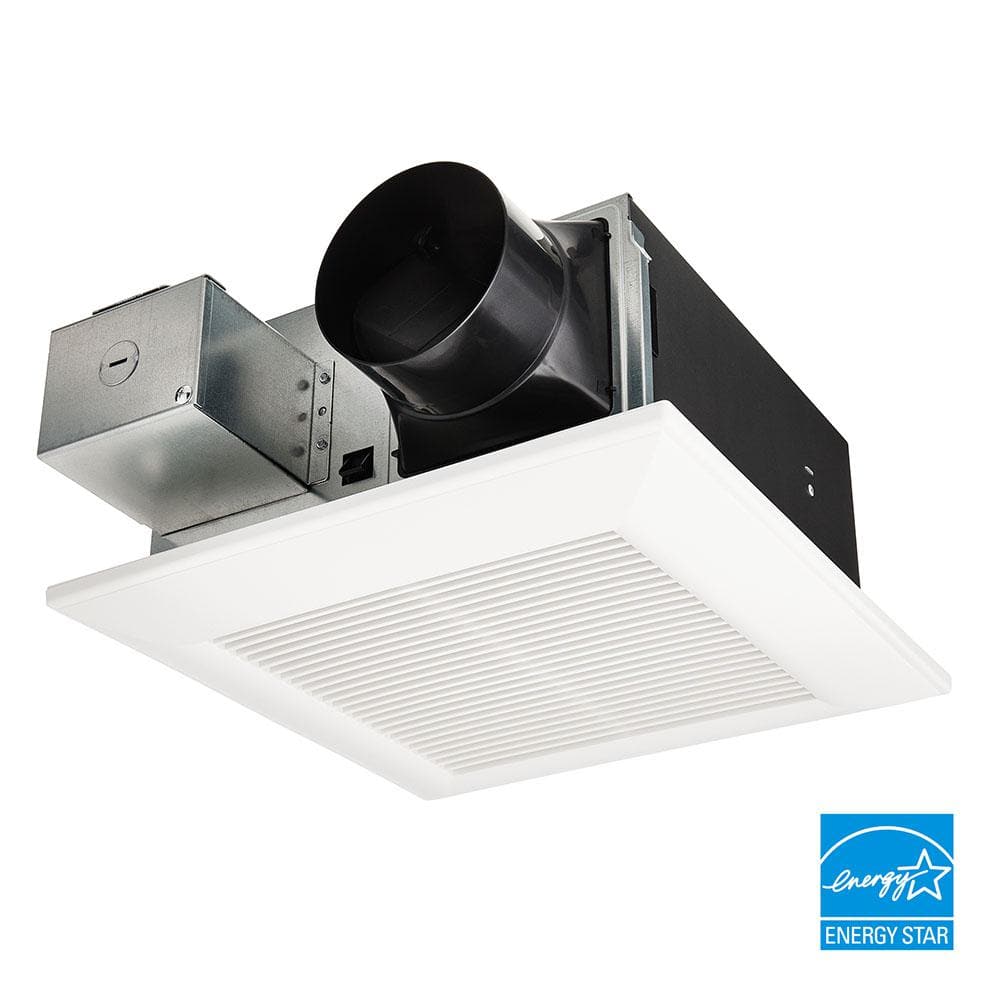 Panasonic WhisperFit DC Condensation Sensor, Pick-A-Flow 50,80,110 CFM,  ENERGY STAR Quiet EZ Install Ceiling Bathroom Exhaust Fan FV-0511VFC1 - The  