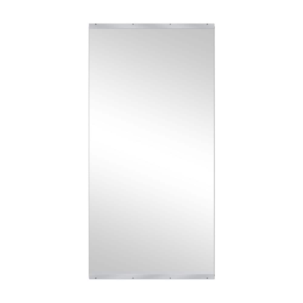 Sxiawe 36 in. W x 72 in. H Extra Thick Shatterproof Rectangular