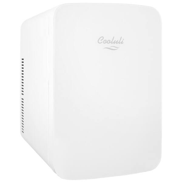 Cooluli Infinity 0 53 Cu Ft Retro Mini Fridge In White Without Freezer I15l2w The Home Depot