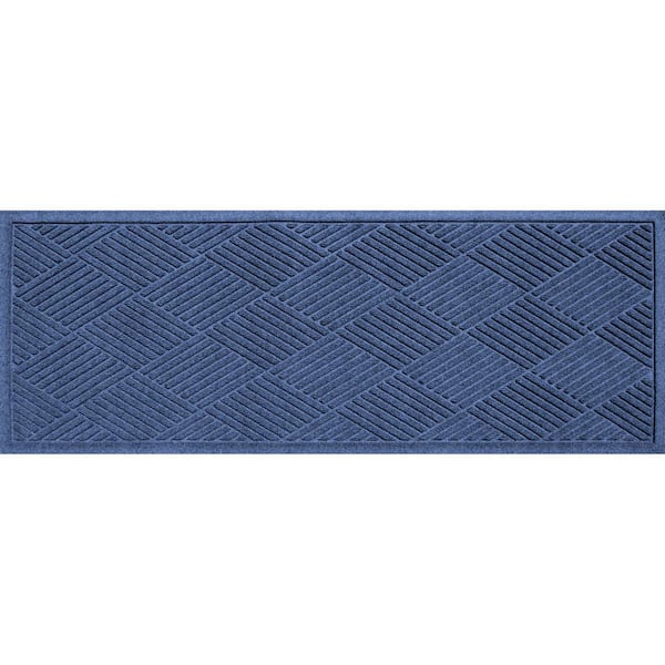 Bungalow Flooring Waterhog Diamonds 22 in. x 60 in. PET Polyester Indoor Outdoor Runner Door Mat