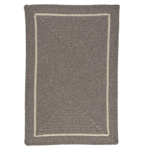Natural Grey 5 ft. x 8 ft. Braided Area Rug