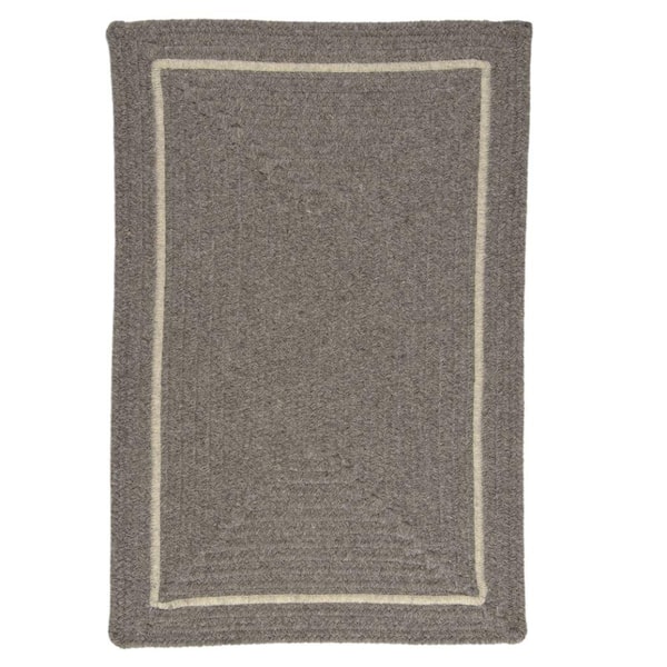 Home Decorators Collection Natural Grey 8 ft. x 11 ft. Rectangle Braided Area Rug