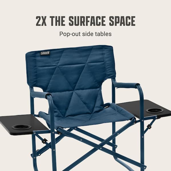 Coleman Flex 'N Go Chair 2-Tables Sapphire 2227709 - The Home Depot