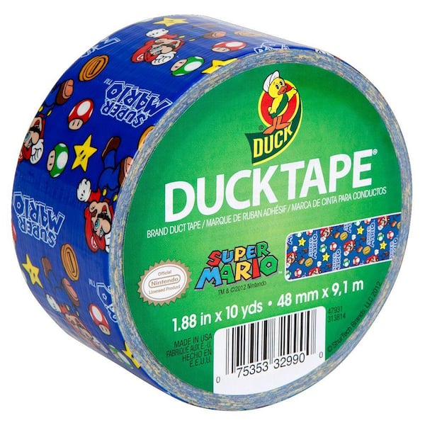 Duck 1.88 in. x 10 yds. Super Mario Duct Tape