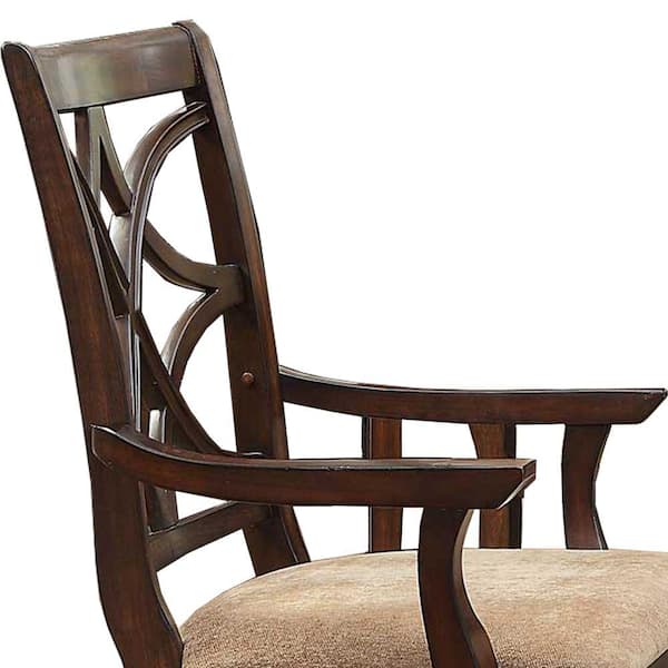 Caviness solid discount wood arm chair