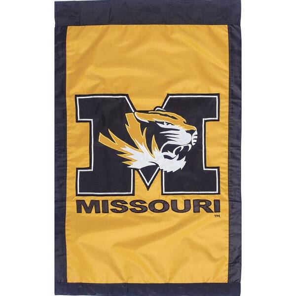 Evergreen Enterprises NCAA 28 in. x 44 in. Missouri 2-Sided Flag