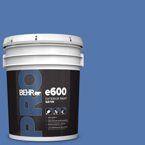 BEHR PRO 5 gal. #590B-6 Flying Fish Satin Exterior Paint
