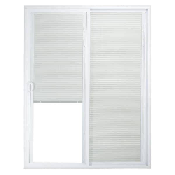 American Craftsman 72 in. x 80 in. 50 Series White Sliding HVHZ