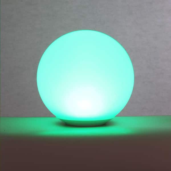 kopiëren Aanmoediging Geneeskunde Alsy 8 in. Color Changing LED Glow Ball Lamp 19237-000 - The Home Depot