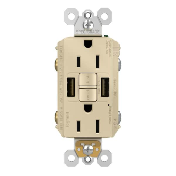 15AMP 125V IVORY 7 OUTLET SURGE PROTECTOR - Modern Electrical