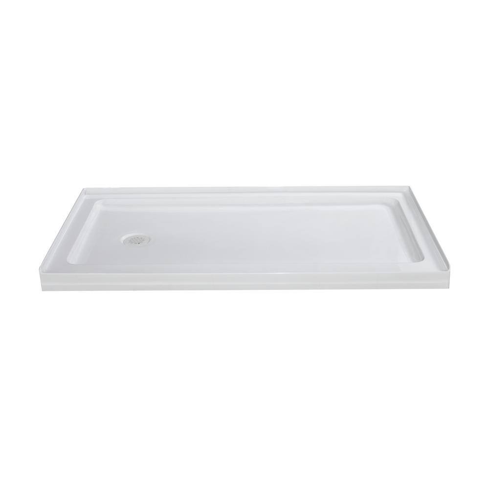 Langham 48" Chrome Frameless Sliding Shower Door with Frosted Glass