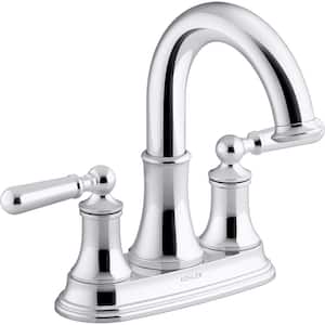 Capilano 4 in. Centerset 2-Handle Bathroom Faucet in Polished Chrome