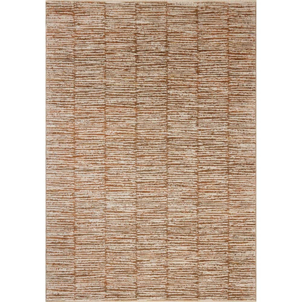 Nellie Terracotta / Ivory 2 ft. 6 in.  x 7 ft. 6 in.  Contemporary Runner Rug price history on PriceWatchPro