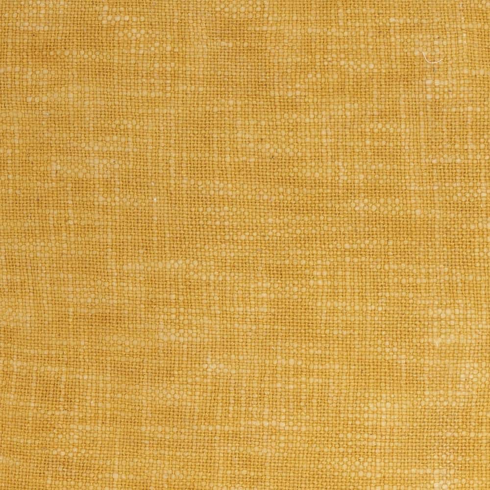 Farmhouse Charm Soft Yellow Cotton 22" Square Throw Pillow