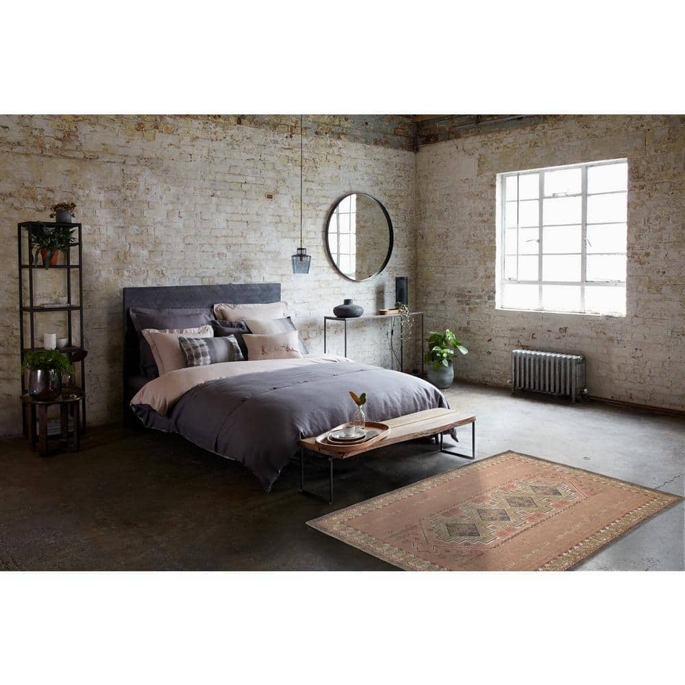 Cherokee Strawberry Red Cotton Flatweave 4' x 6' Area Rug