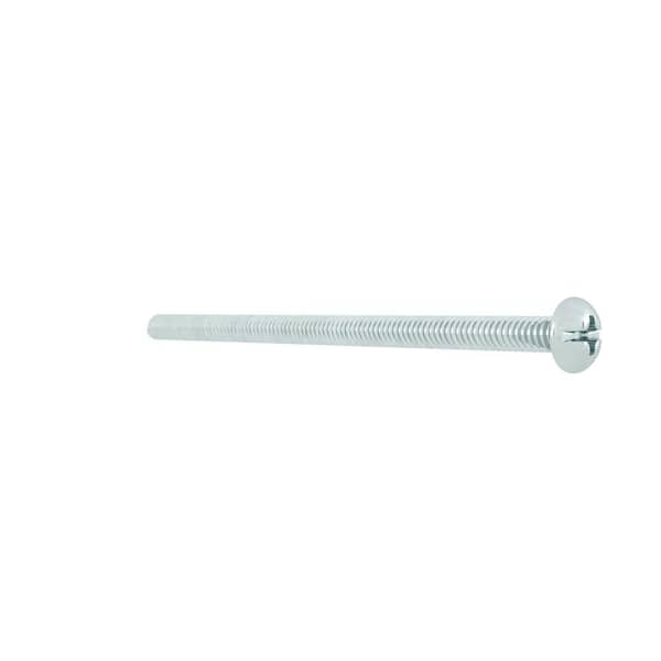 Everbilt #8-32 x 1 in. Phillips Flat Head Zinc Plated Machine Screw