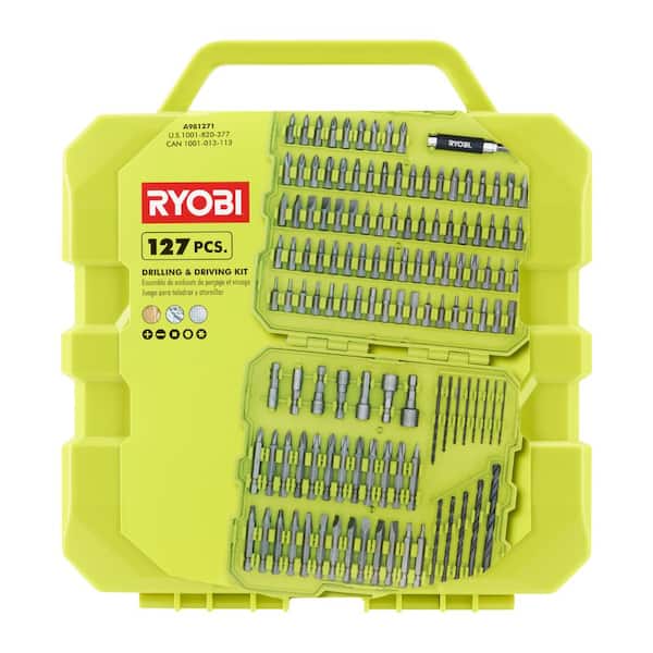 RYOBI Drill and Drive Kit (127-Piece) with Carrying Case A981271