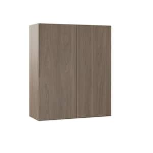 Designer Series Edgeley Assembled 30x36x12 in. Wall Kitchen Cabinet in Driftwood