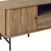 CorLiving Light Brown Wood Hikari TV Stand Fits TV's up to 75 in LFT-410-B
