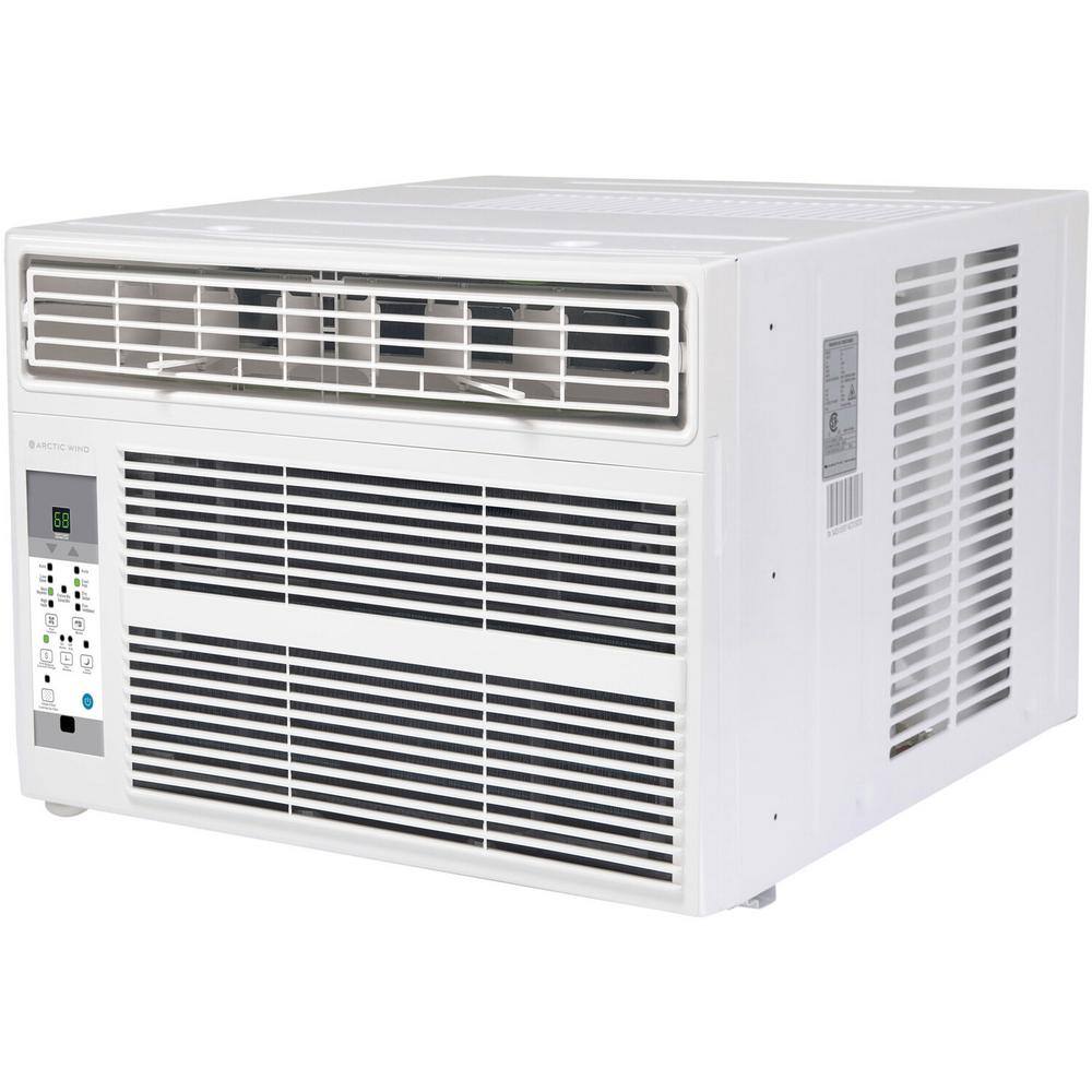Arctic Wind 8000 BTU White Window Air Conditioner with Remote