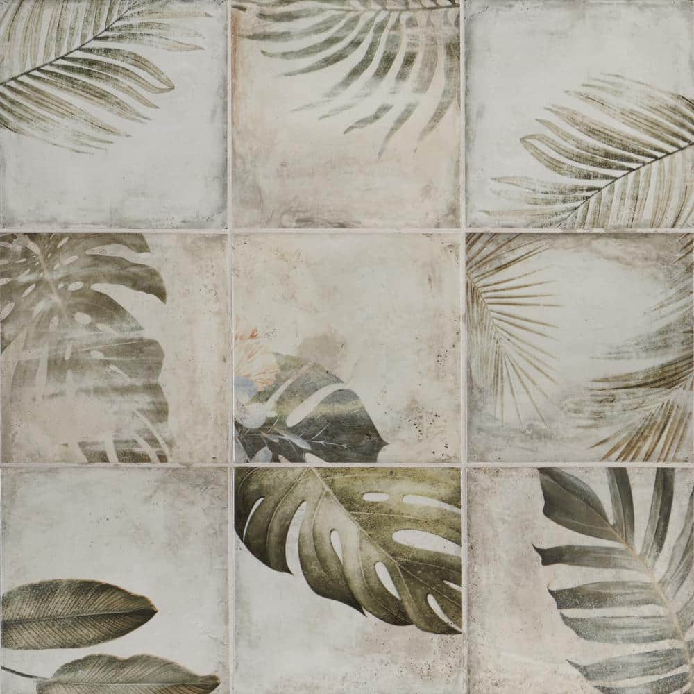 Angela Harris Native Papara Light 7.87 in. x 7.87 in. Matte Ceramic Wall Tile (10.76 sq. ft./Case) price history on PriceWatchPro