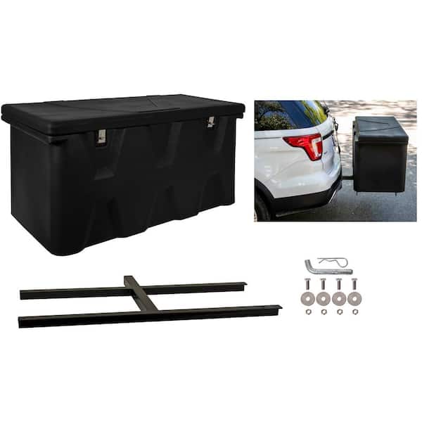 Buyers Products Company Hitch Mounted Poly Cargo Carrier 1707020 - The Home  Depot