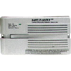 65 Series 12-Volt Safe-T-Alert Surface Mount RV Carbon Monoxide (CO) Alarm in White