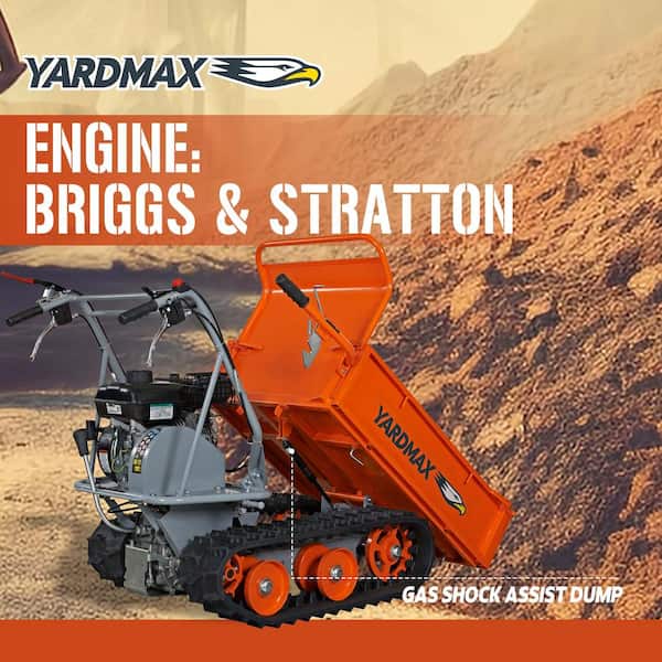 Reviews for YARDMAX YD8203 Track Barrow - Flatbed, 660lb. Capacity