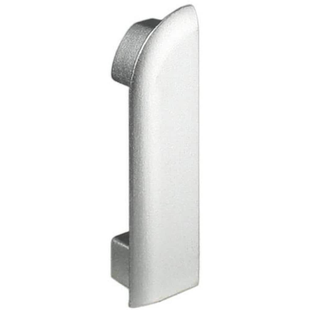 Durastep DP 7/16 in. Worktop Trim Endcap Right Aluminum Anodized Silver Molding and Transition Trim price history on PriceWatchPro