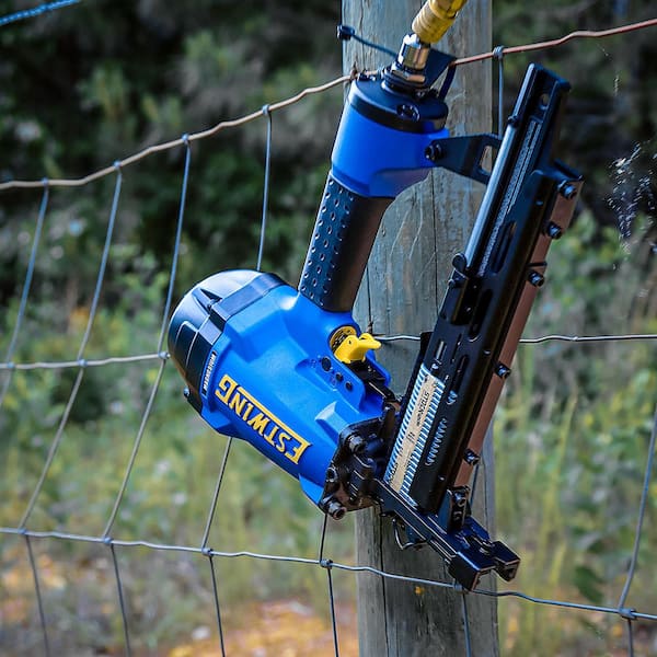Estwing Pneumatic 9-Gauge Fencing Stapler with Adjustable