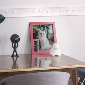 Modern 8 in. x 10 in. Hot Pink Picture Frame (Set of 4)