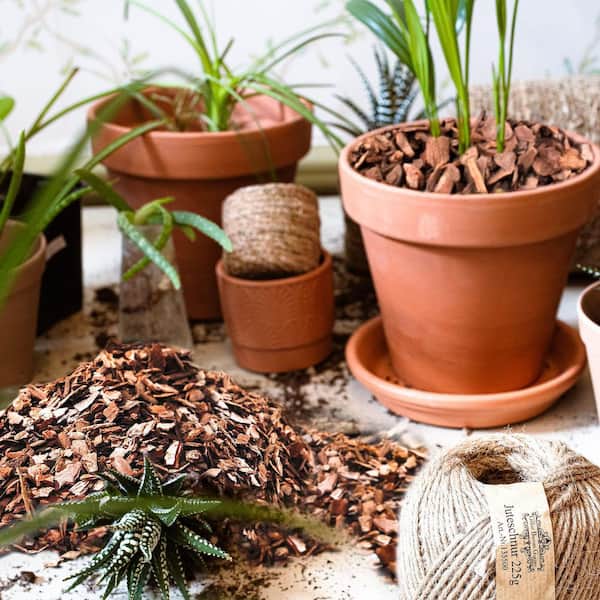 Hcman 9 qt. Organic Natural Mulch for Potted Plants, Root Development of  Orchid Plants and Garden Soil Amendment Mix TZD-4985097 - The Home Depot