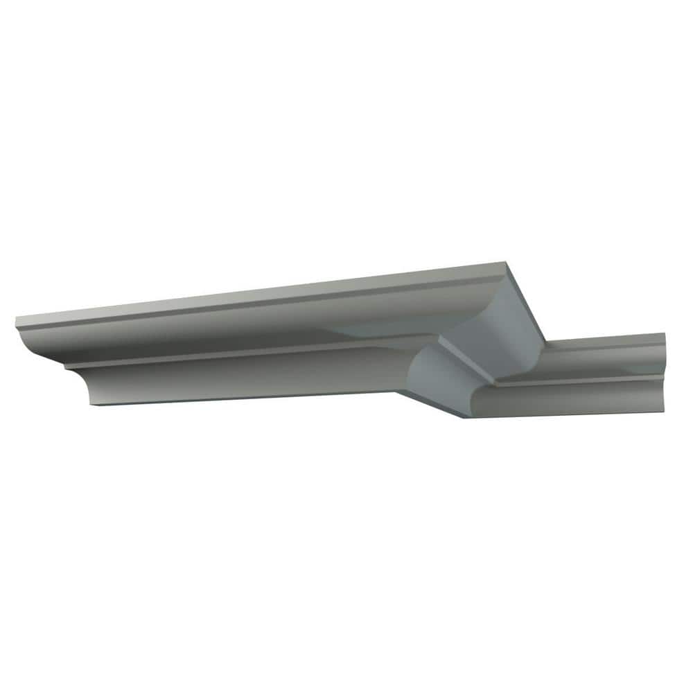 Denisse 96 in. Unfinished Polyurethane Crown Moulding