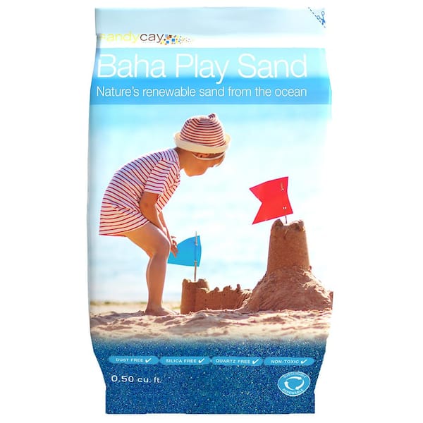 Calcean Renewable Biogenic 50 lbs. Baha Play Sand - Aqua Blue