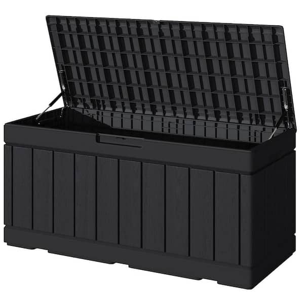 80 Gal. Resin Deck Box Waterproof Storage Box