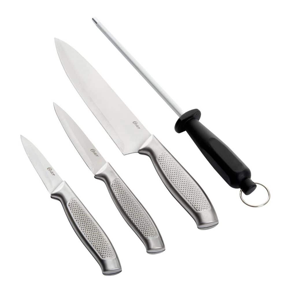 Edgefield 4 pc Cutlery Set - Stainless Steel Handle - 1.8/1.5 mm - Clam Pack