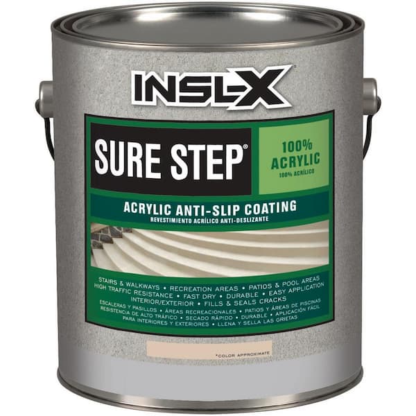 Sure Step 1 Gal. Anti-Slip Acrylic Latex Interior/Exterior Floor and  Concrete Paint SU-0922 - The Home Depot