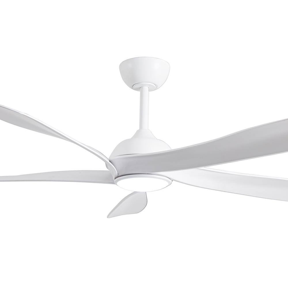 Fergus 56 in. 1-Light Indoor White Finish Ceiling Fan with Light Kit price history on PriceWatchPro
