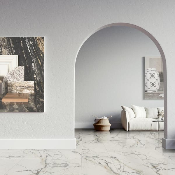 Lockson Mix 16 in. x 32 in. Polished Porcelain Stone Look Floor and Wall Tile (383.4 sq. ft. /Pallet)